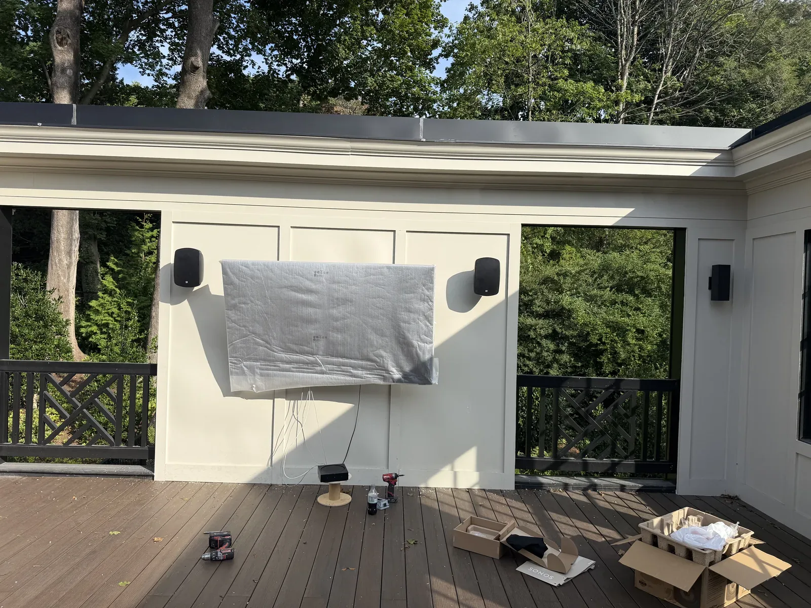 Porch speakers