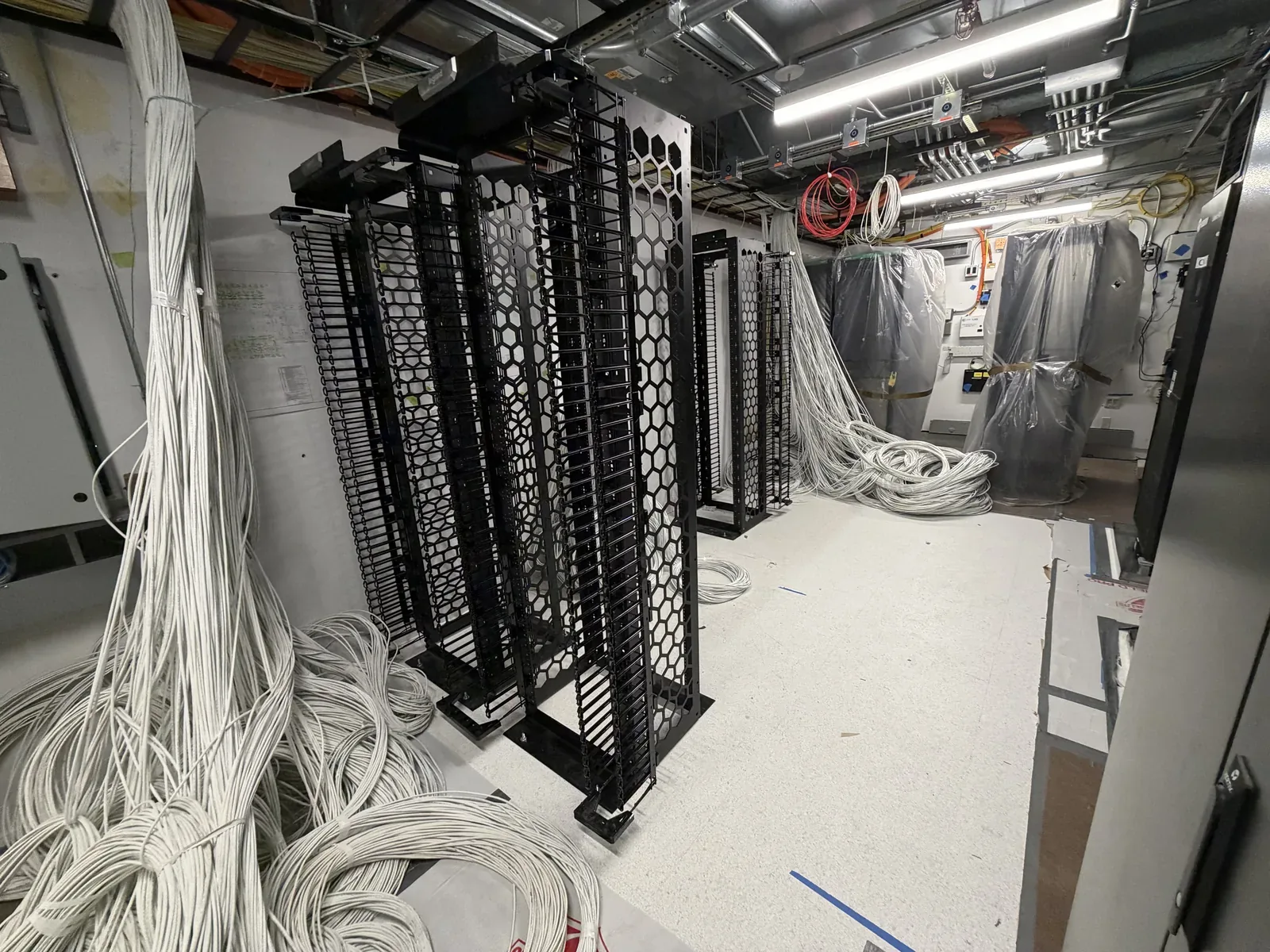 Overhead cable tray